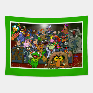 The Muppet Movie Theater Tapestry