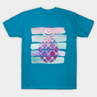 Pineapple Watercolor Summer T-Shirt