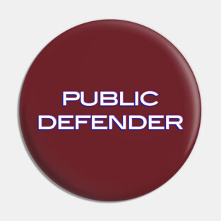 Public defender Pin