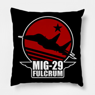 Mig-29 Fulcrum Patch Pillow