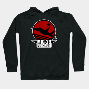 Mig-29 Fulcrum Patch Hoodie
