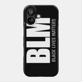 Blm face mask Phone Case