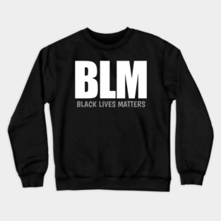 Blm face mask Crewneck Sweatshirt