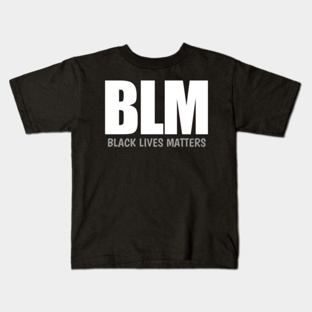 Blm face mask Kids T-Shirt by Medpro