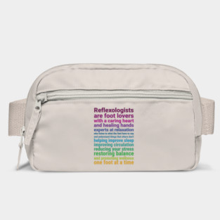 Reflexologists are foot lovers (colorful) Bag