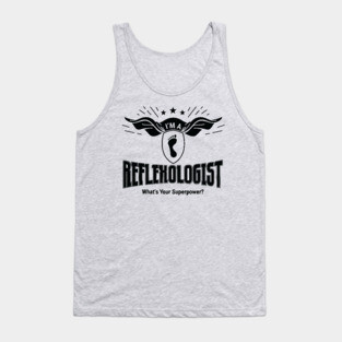 Reflexologist Superhero Tank Top