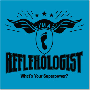 Reflexologist Superhero Posters and Art