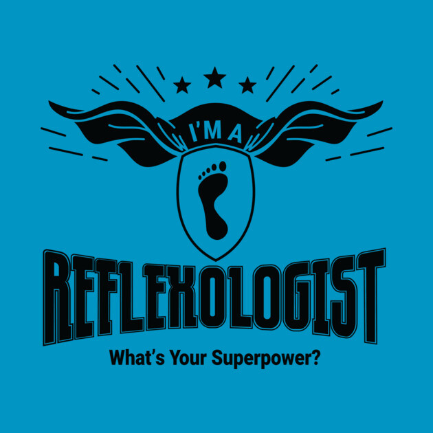 Reflexologist Superhero by Balanceandharmonyforreflexologists