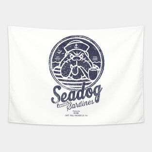 Sea Dog Tapestry