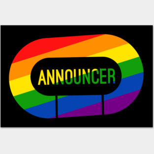 Derby Announcer Pride Posters and Art