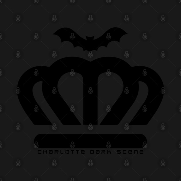 Charlotte Dark Scene black logo by majanation