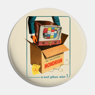 Mondrian Channel Pin