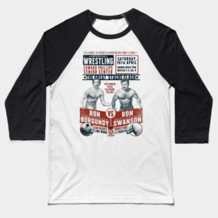 The Great 'Stache Clash Baseball T-Shirt