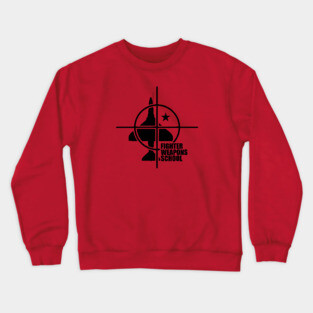 A-4 Skyhawk Fighter Weapons School (subdued) Crewneck Sweatshirt