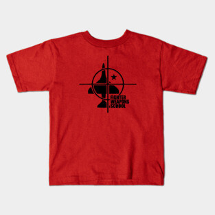 A-4 Skyhawk Fighter Weapons School (subdued) Kids T-Shirt