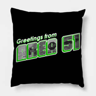 Visit Area 51 Pillow