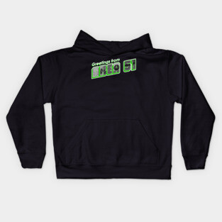 Visit Area 51 Kids Hoodie