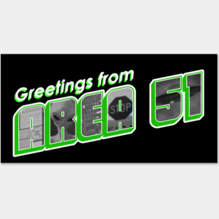 Visit Area 51 Posters and Art