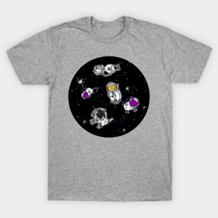 Astronaut Animals in Space T-Shirt