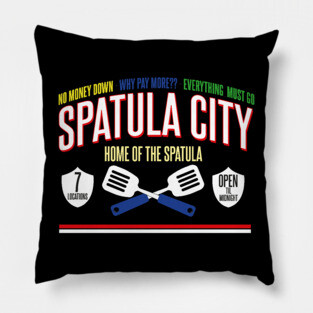 Spatula City - Home of the Spatula Pillow