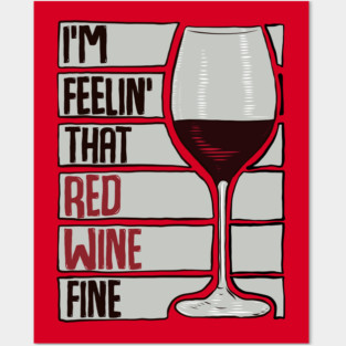 red wine fine. Posters and Art