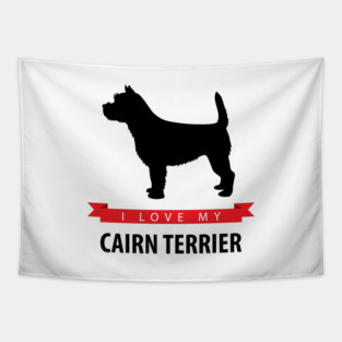 I Love My Cairn Terrier Tapestry