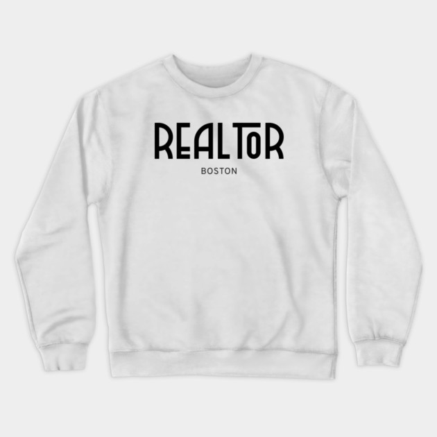 BOSTON Real..tor Crewneck Sweatshirt by REG
