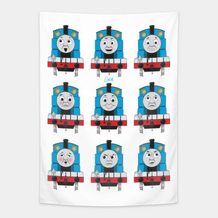 The Many Faces Of Thomas Tapestry