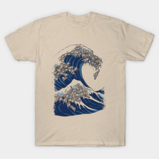 The Great Wave of Sloths T-Shirt