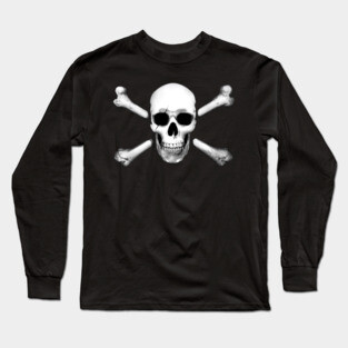 Skull and Crossbones Long Sleeve T-Shirt