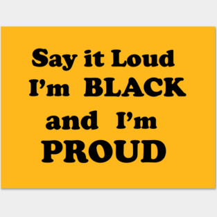 black pride Posters and Art