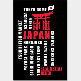 Japan Destination Posters and Art