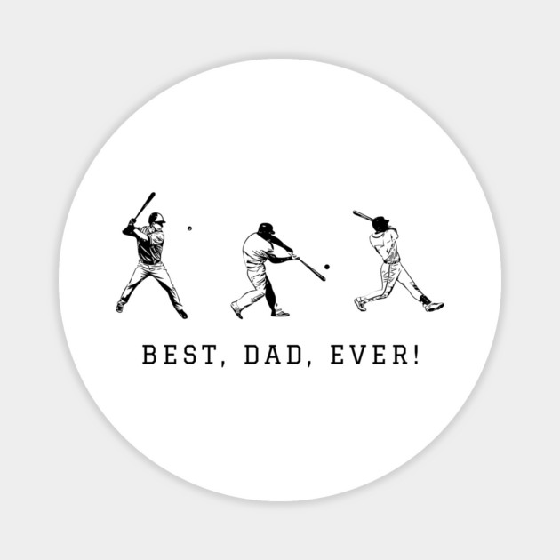 best softball dad ever Magnet by Tshirtiz