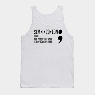 Semicolon Tank Top
