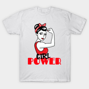 Vintage Girl Power - Strong Empowered Biblical Girls and Women T-Shirt