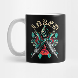 Inked Aesthetic Tattooed Tattoo Lovers & Artists Mug