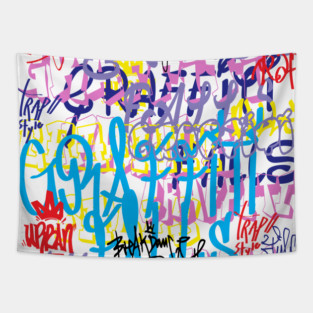 graffiti Tapestry
