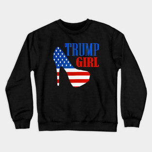 Trump girl 2020 voting... Crewneck Sweatshirt