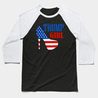 Trump girl 2020 voting... Baseball T-Shirt