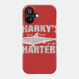 Sharky's Charters Aged Phone Case