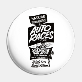 San Jose Speedway Pin