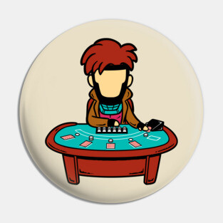 Part Time Job - Casino Pin