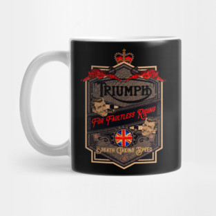 Vintage English Gentleman Motorcycle Cafe racers Mug