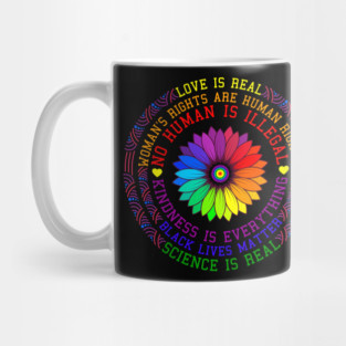 Science Is Real - Black Lives Matter Gift Mug