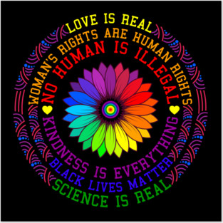 Science Is Real - Black Lives Matter Gift Posters and Art