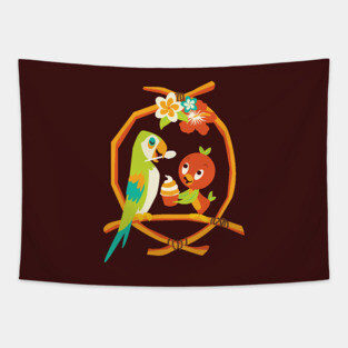 Sunshine Tree Terrace Tapestry