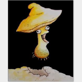 Mushroom Posters and Art