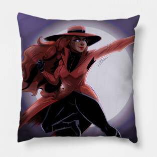 Carmen Sandiego Pillow
