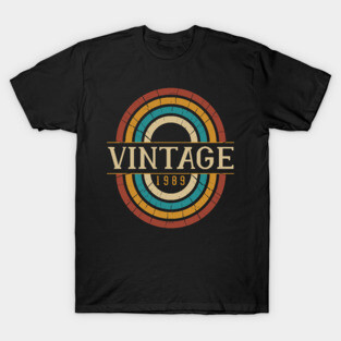 80s vintage awesome retro 1989 T-Shirt