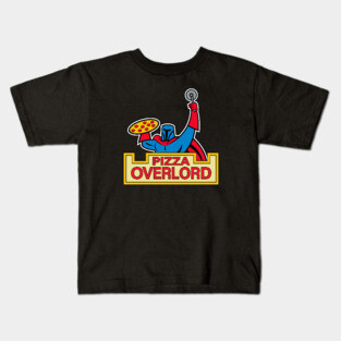 Pizza Overlord (Alt) Kids T-Shirt